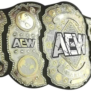 AEW Heavyweight Brass Championship Belt Replica - Image 2
