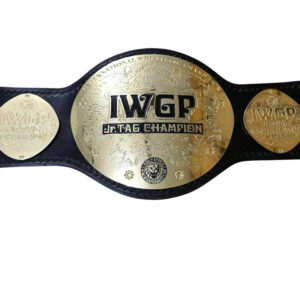 IWGP JR TAG TEAM 24K GOLD Championship Belt - Image 4