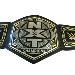 WWE NXT TAG TEAM Brass Championship Belt - Image 1