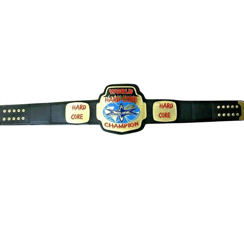WCW WORLD HARDCORE Brass Championship Belt - Image 3