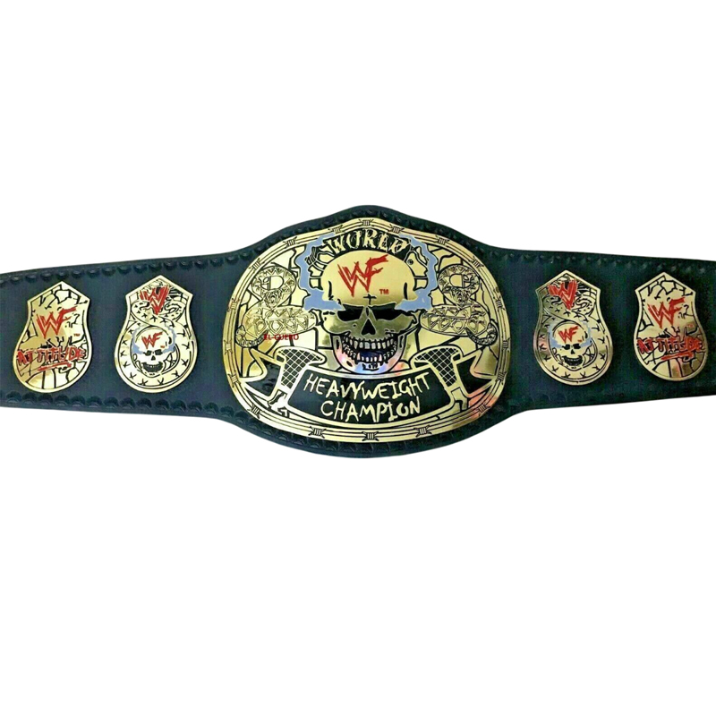 WWE Smoking Skull Brass Championship Belt - Image 3