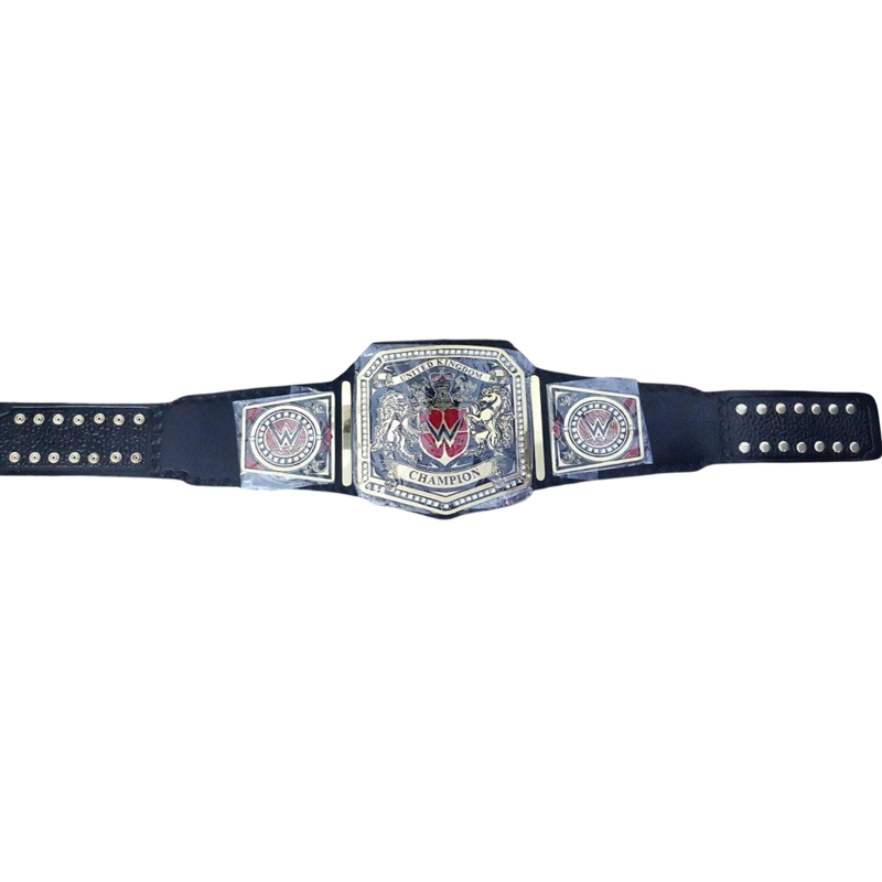 WWE UNITED KINGDOM Brass Championship Title Belt - Image 3