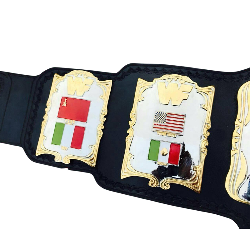 WWF ANDRE HEAVYWEIGHT 87 24K GOLD Zinc Championship Title Belt - Image 3
