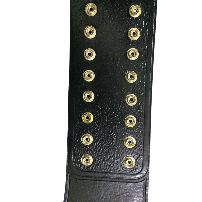 WWF INTERCONTINENTAL OVAL 24K GOLD Championship Belt - Image 3
