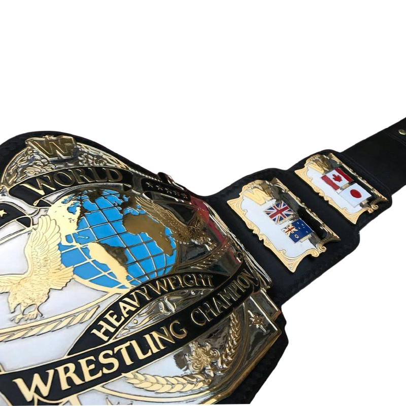 WWF ANDRE HEAVYWEIGHT 87 24K GOLD Zinc Championship Title Belt - Image 4