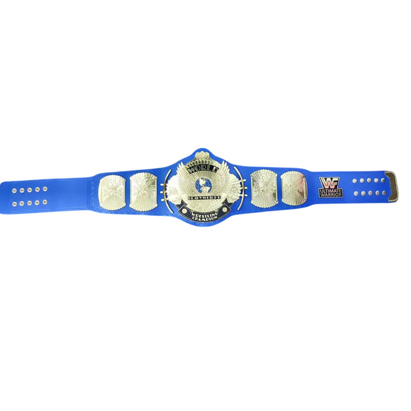 WWF ULTIMATE WARRIOR WINGED EAGLE Brass Championship Title Belt - Image 4