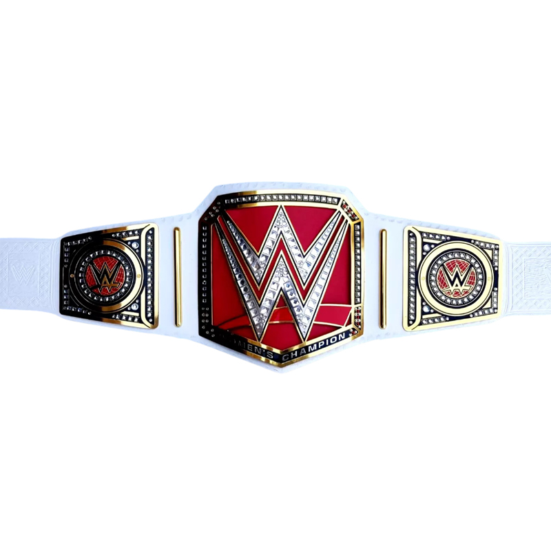 WWE RAW WOMENS Brass Championship Belt - Image 4