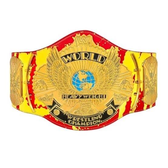 Hulk Hogan Signature Series WWE Championship Replica Title Belt