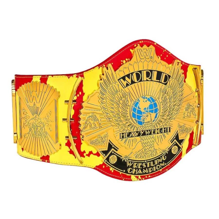 Hulk Hogan Signature Series WWE Championship Replica Title Belt