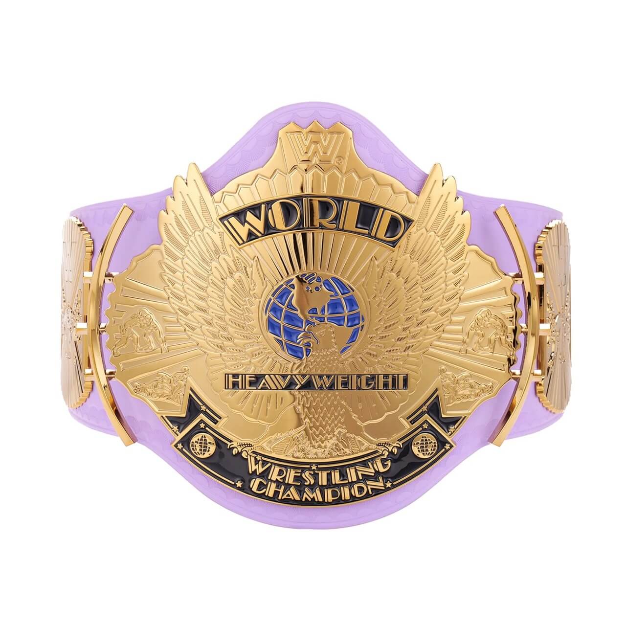 Purple WWE Winged Eagle Championship Belt