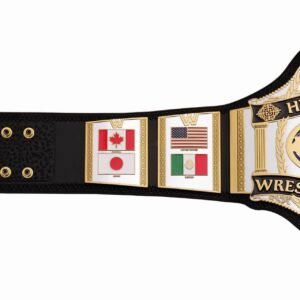 WWF/WWE Championship 1986 Retro Replica Title Belt - Image 6