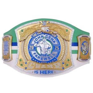 John Cena Farewell Tour 2025 Grand Rapids Spinner Championship Replica Title Belt - Image 1