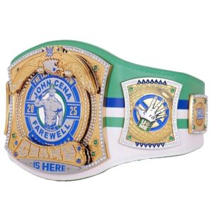 John Cena Farewell Tour 2025 Grand Rapids Spinner Championship Replica Title Belt - Image 6