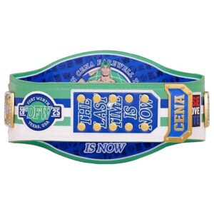 John Cena Farewell Tour 2025 Grand Rapids Spinner Championship Replica Title Belt - Image 8