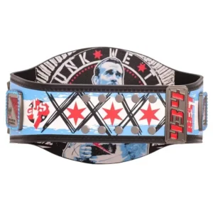 CM Punk WWE Championship Replica Belt – Spinner Title, Brass Plates, Genuine Leather Strap - Image 3