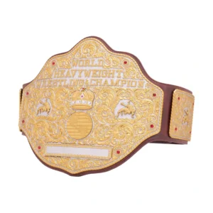 Big Gold World Heavyweight Championship Replica Title Belt