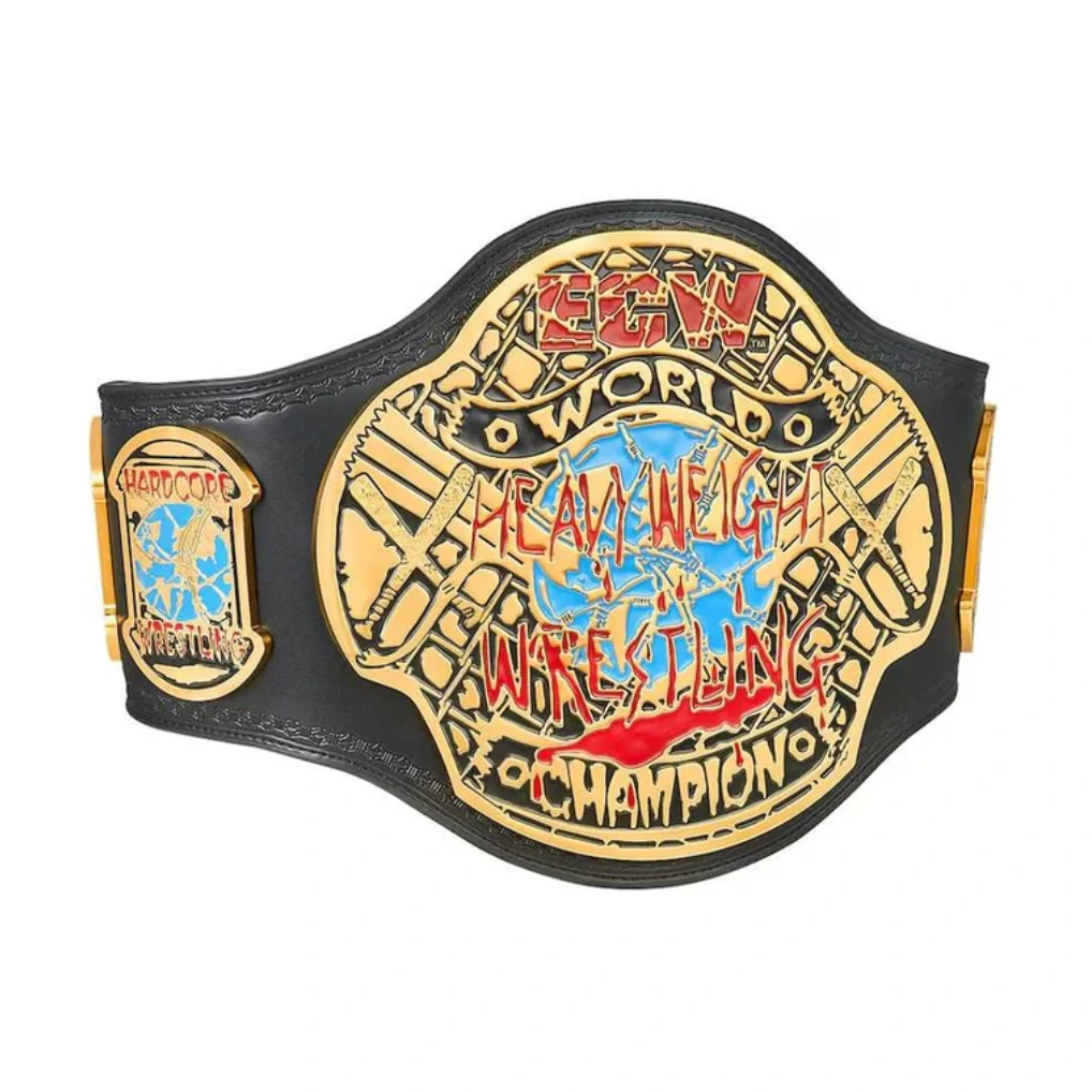 ECW World Heavyweight Championship Replica Title Belt - Image 3