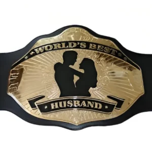 World Best Husband Wrestling Championship Belt